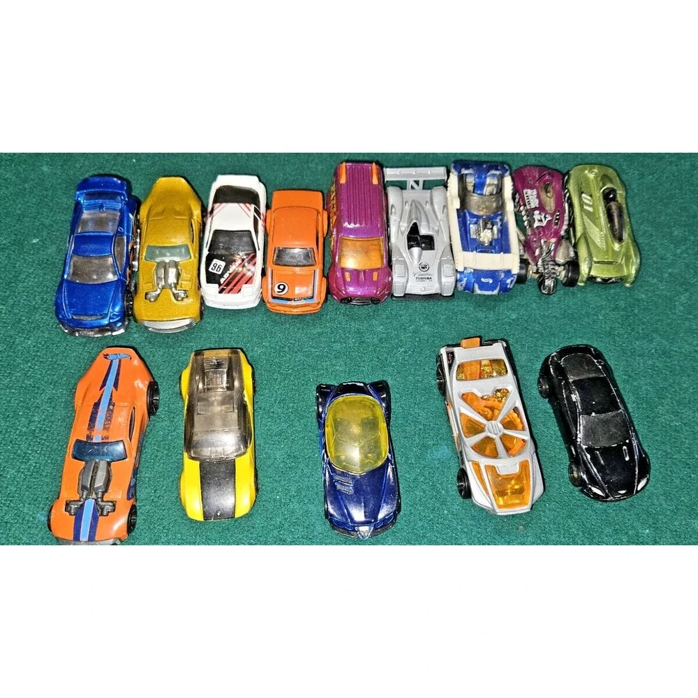 Vintage Hot Wheels Lot Of 14 Cars NOT REDLINES